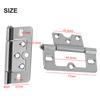 Product Name Cupboard Wardrobe Cabinet Flush Door Hinges Smooth To Use