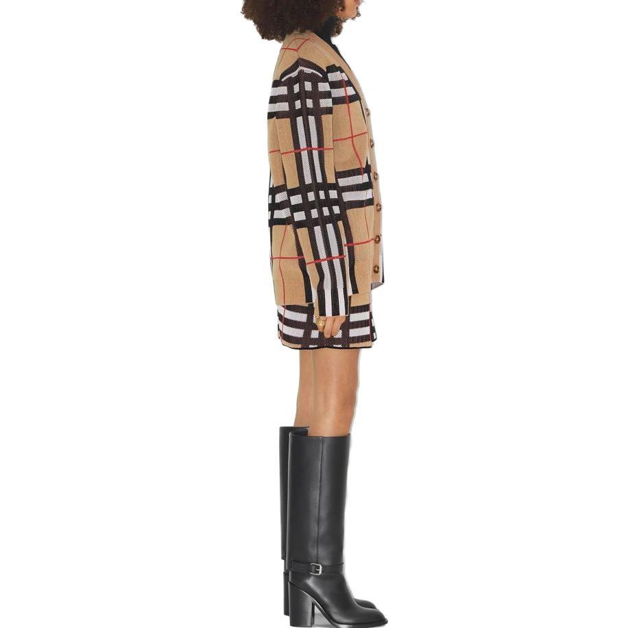 Burberry Vintage Check V-neck cardigan Women's 80703531