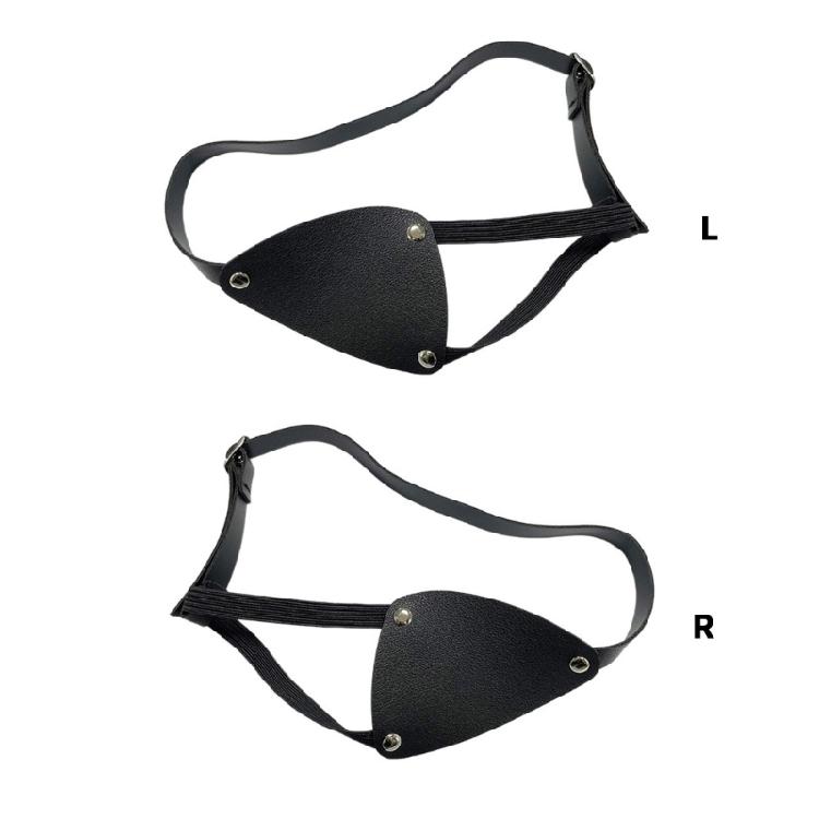 Medievals Knights Pirate Eye Patches Pu Leather Pirate Eyepatch Eye Mask Renaissances Costume Halloween Cosplay Costumes
