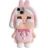 Trauriger Hase Alice Cartoon iPhone 14/13/12 Pro/Pro Max Hülle Cover