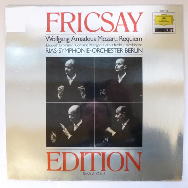 

LP Record FERENC FRICSAY WOLFGANG AMADEUS M Requiem 2535713 Deutsche Grammo 1977 Germany Classical Used