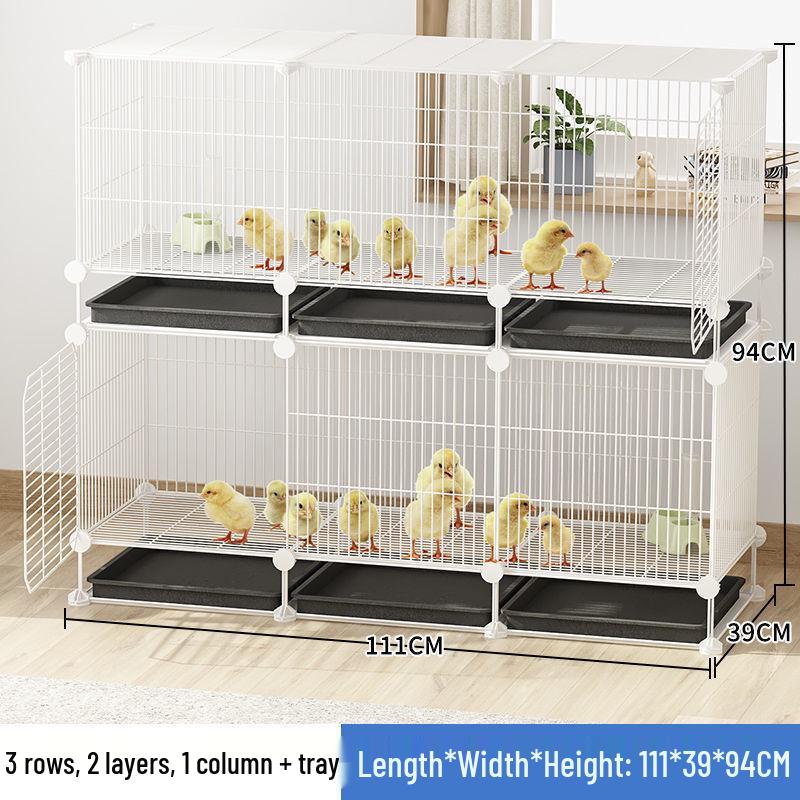 Extra-Large Chicken Coop: Thickened Brooding, Breeding & Nesting Cage for Home Use