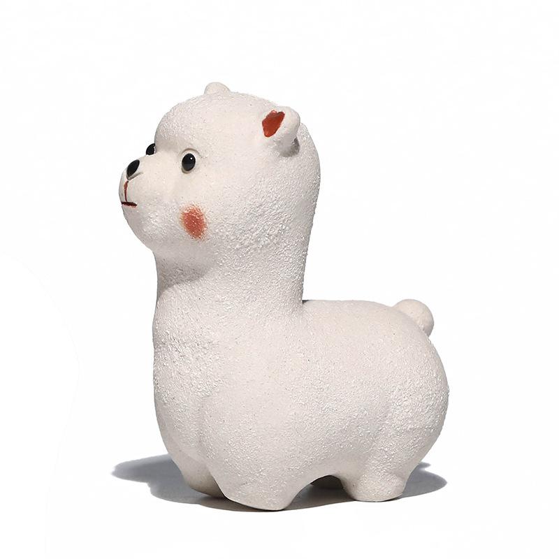 

Бутик Фиолетовый Песок Овца Чайный Питомец Можно Культивировать Креативные Животные Чайная Фигурка для Игры Аксессуары для Церемонии Маленькие Украшения