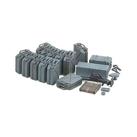 Tamiya 1/35 Military Miniature Series No.315 German Army Early Type Jerry Can Set Plastic Model 35315