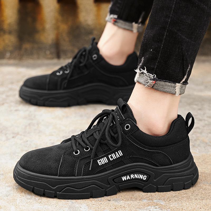 Men's shoes autumn new casual shoes fashion outdoor tooling shoes trend lace-up low-top shoes personalized student sports shoes
