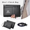 Car Men's Clutch Bag Card Holder Business Coin Purse Wallet Interior For Lexus IS250 IS200 ES350 GS400 GS430 GX460 HS250h IS300
