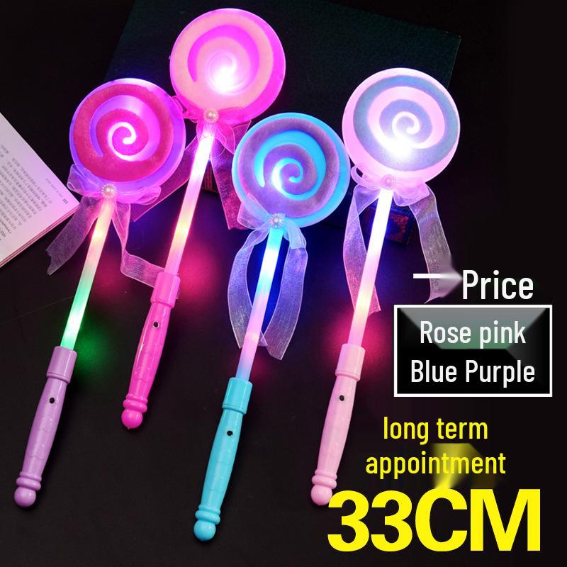Magic Light-Up Concert Glow Sticks: Fairy Flashing Star Props