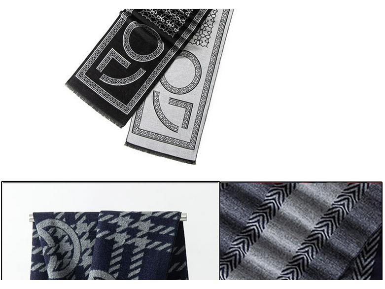 Klassischer gestreifter Herrenschal – europäischer und amerikanischer Stil, perfektes Geschenk für den Freund, für Business und Freizeit