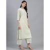 Libas Women's Cotton Kurta Sets (13040O_Yellow