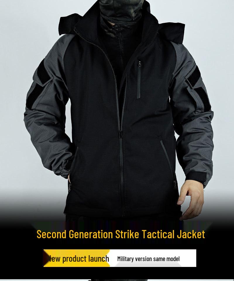 Pánská venkovní taktická bunda a kalhoty - Vodotěsné, odolné proti opotřebení, vojenská výbava pro jaro a podzim