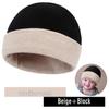 Matching Color Brushed Cap for Newborns: Spring, Autumn & Winter Styles, Double Size, 28 Colors