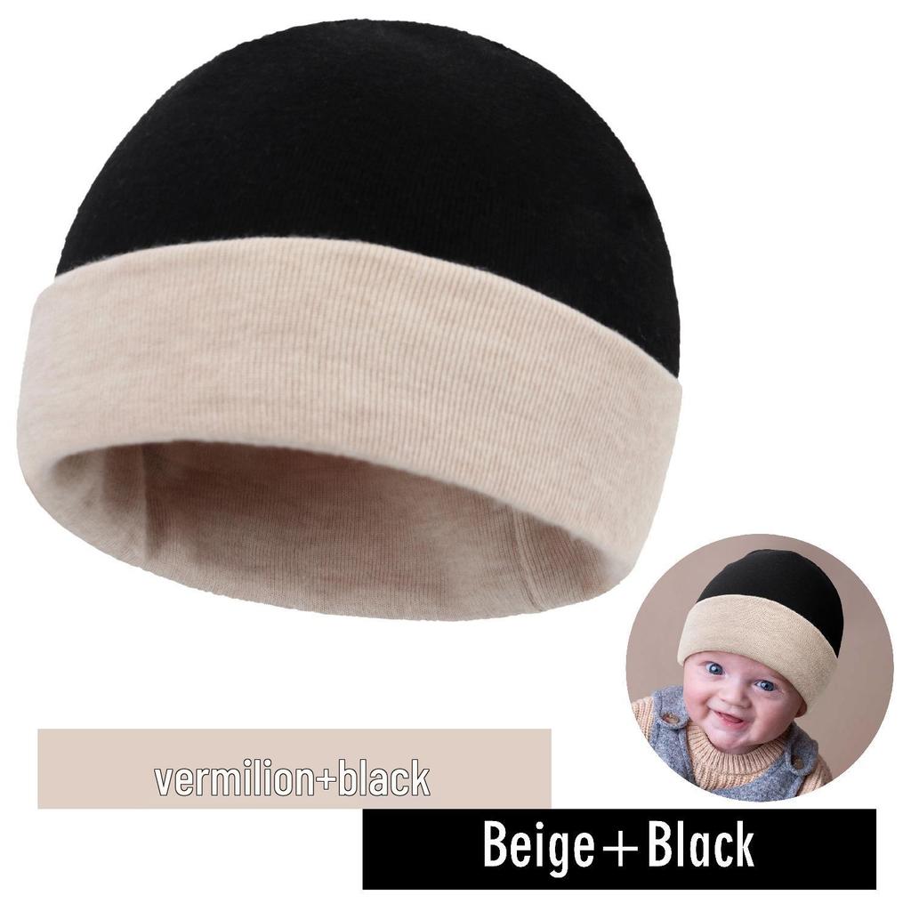 Matching Color Brushed Cap for Newborns: Spring, Autumn & Winter Styles, Double Size, 28 Colors
