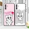 Cute B-Boykisser Catoon Soft Phone Case for Samsung A17 A37 A57 A16 A26 A36 A56 A15 A25 A35 A55 A14 A24 A34 A54 A13 A23 A33 A53