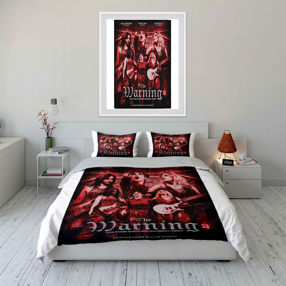 The Warning Band Bedding Set Bedding Duvet Cover Set Duvet Cover Pillowcases (1*Duvet Cover 2*Pillowcases, without duvet insert)