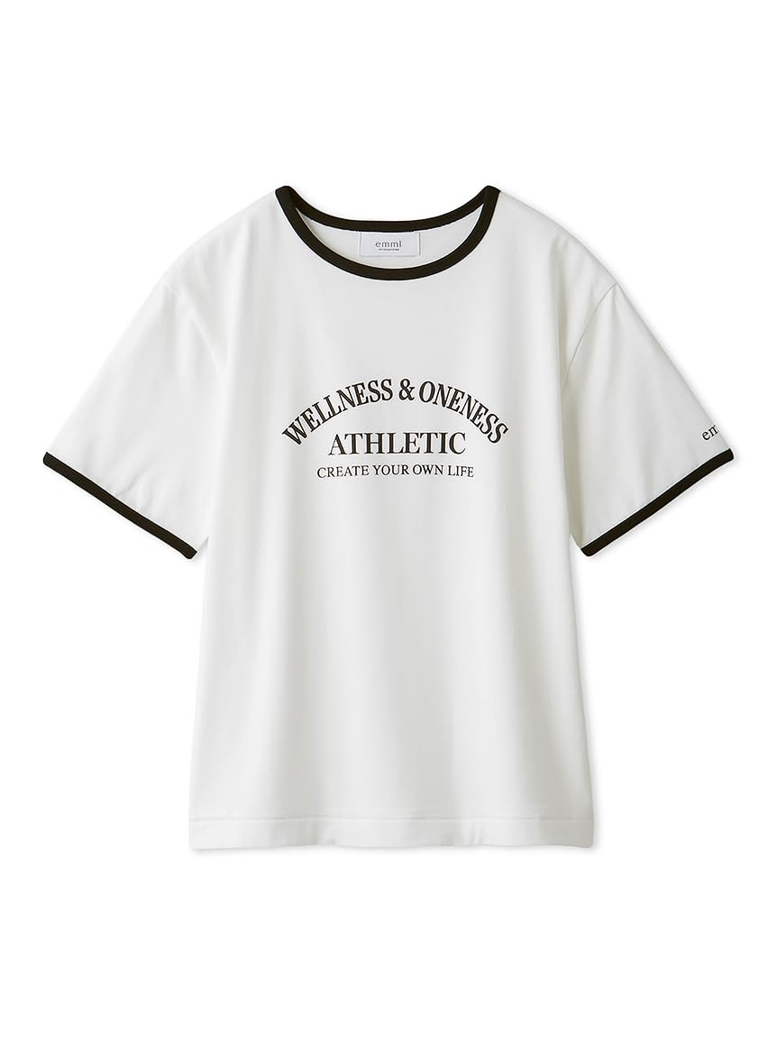 

Emi Graphic Ringer 13WCT254084WHTF T-Shirt белый