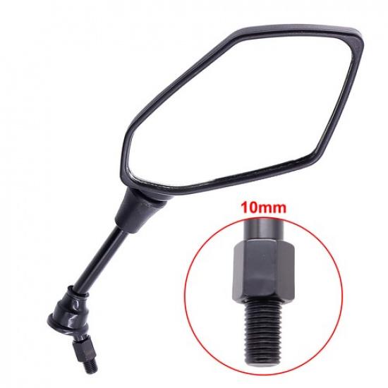 2pcs Motorcycle Rear View Side Mirrors X2 Free 78" Handle Bar Mount ATV Bike