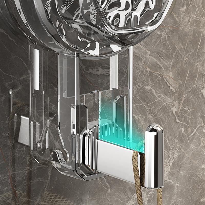 Suction Cup Hooks No-punching Bathroom Robe Coat Hook Towel Holder Keys Clothes Bag Hanger Hook Bathroom Organizer Accessories