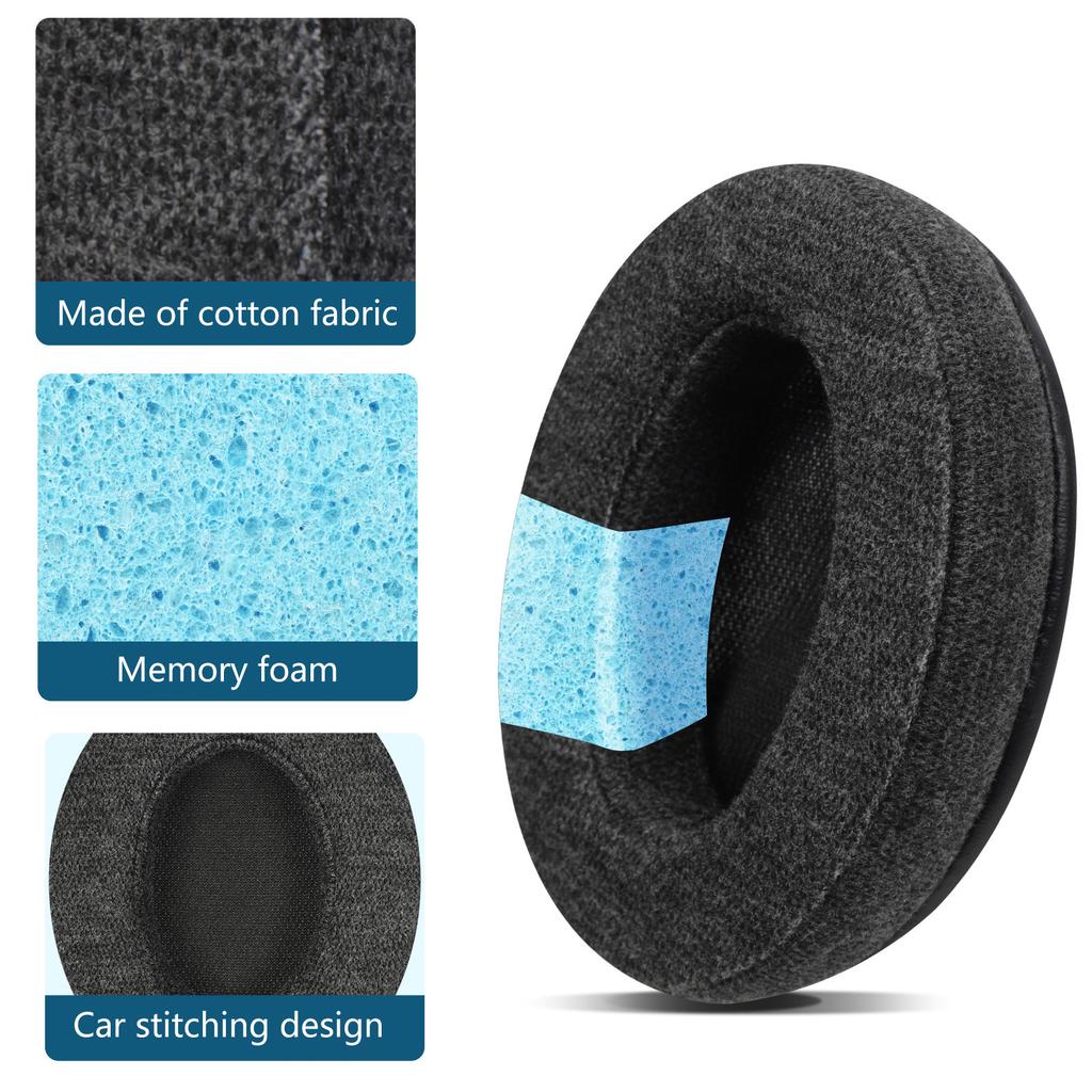 Earphone Sponge Cover Earmuffs Comfortable Earpads Cushion Ear Pad Repair Part for WH-XB910N Headphone