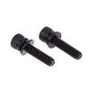 4/10Pcs Garden Power Tools Hardware Fasteners M5*20mm Hexagon Socket Bolt With Spring Pad And Flat Pad