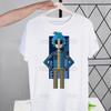 Gorillaz Modern Music Band Cartoon Men's Tshirt Cute Printing Shirt Mens Fashion T-Shirt For Men Casual Tops Short Sleeve