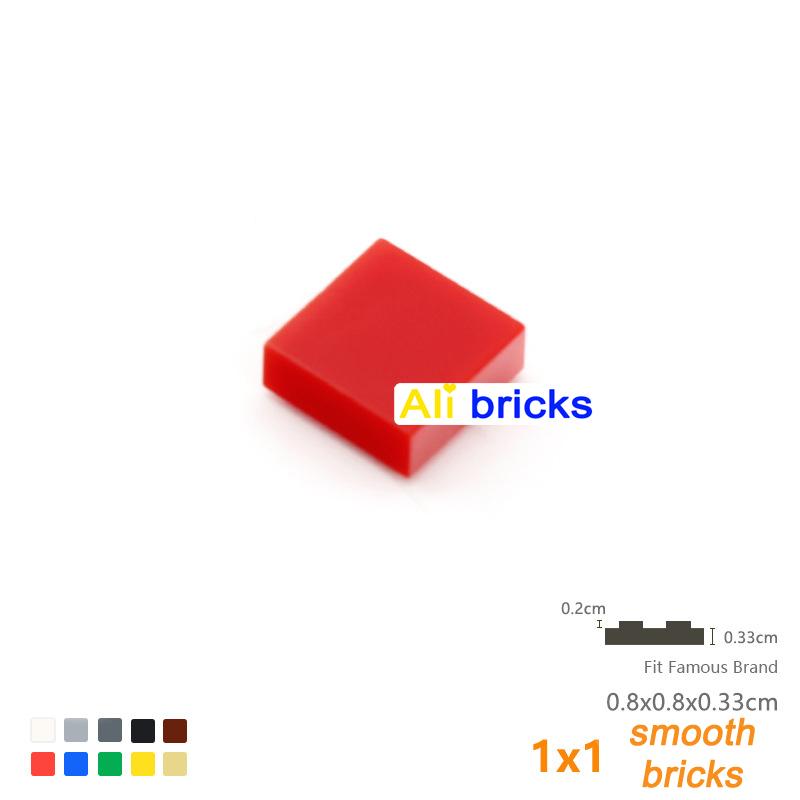 1500pcs DIY Building Blocks Figure Bricks Smooth 1x1 24Color Educational Creative Size Compatible With 3070 Toys for Children