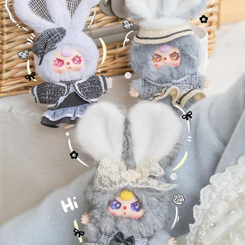 New Baby Three Oli's Wardrobe Series Plush Blind Box Vinyl Doll Bag Pendant Cute Figures Collectible Toys Birthday Surprise Gift