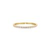 12 Carat Round Tennis 3mm Silver Yellow Bracelet Hbqsvy512-3M
