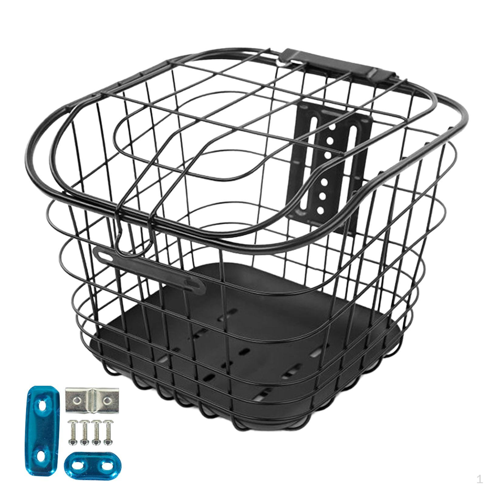 

Велосипедная корзина, передняя задняя часть, сверхмощная проволочная гора для пеших прогулок With bottom plate