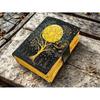 Grimoire Leather Journal With Tree of Life Design Vintage Book of Shadows, Witchcraft Blank Spell Notebook Celestial Gifts For Him