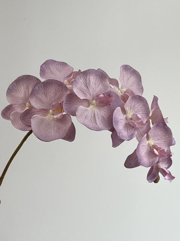 White Phalaenopsis Artificial Floral Arrangement - Realistic High-End Decorative Accent