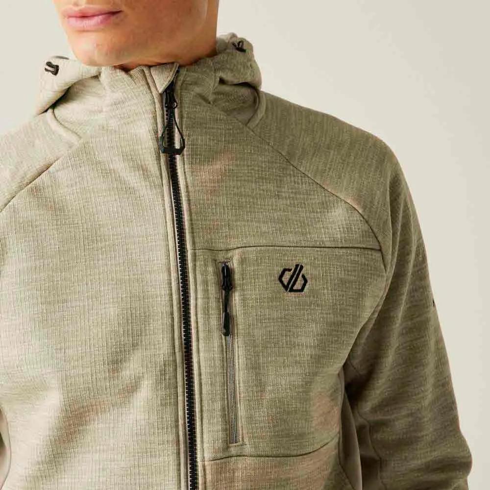 Dare2B Torrek Pro Windcheater recycled thermal knit fleece Beige