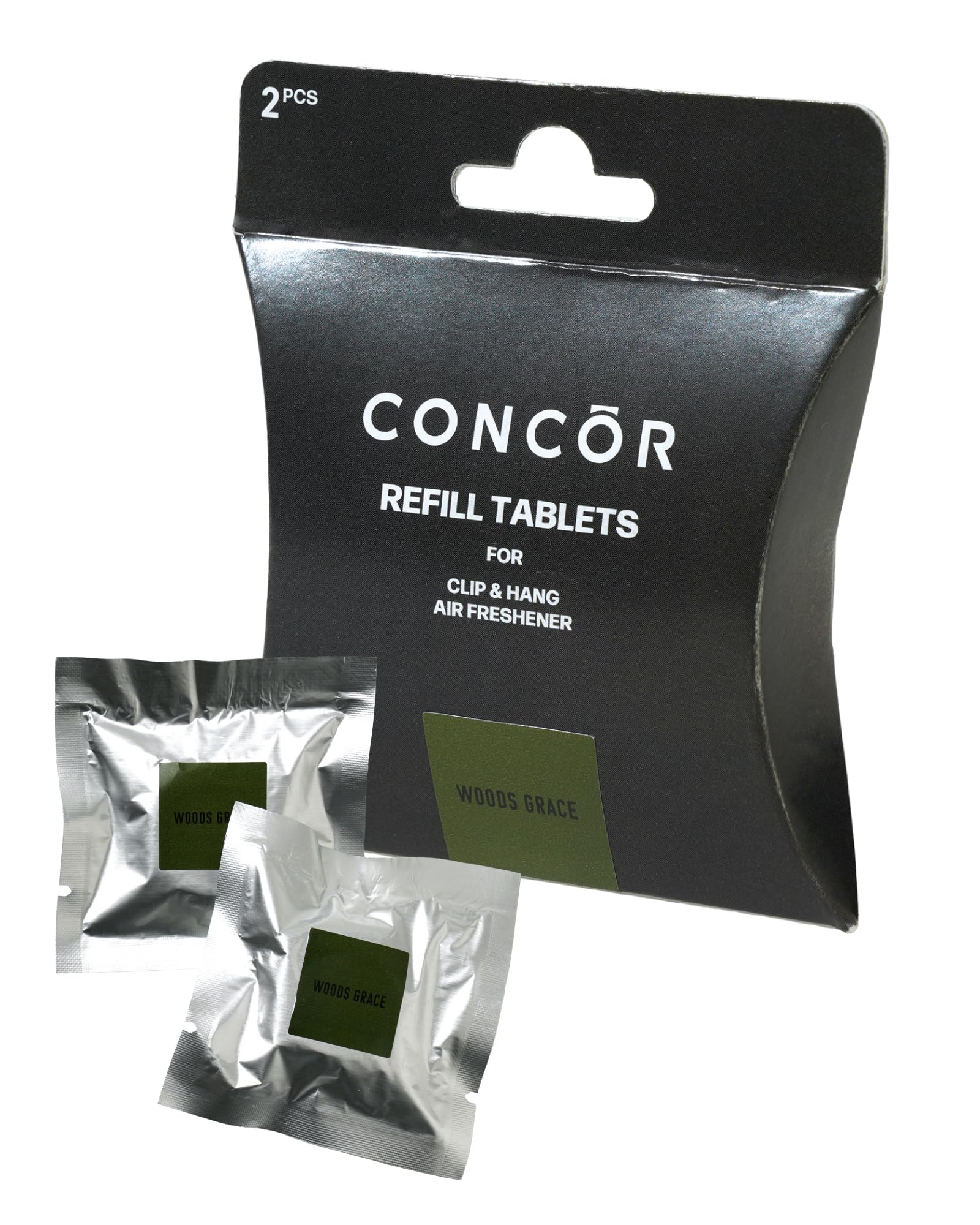 

Nol Corporation CONCOR Клипса и подвес AF Сменный блок 2 шт. WG COC0602 (Approx.) Diameter 2.3 x зелёный