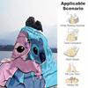 1pc Stitch Printing Blanket Soft, All Seasons Blanket for Living Room, Bedroom, Office, Personalized Gift with Cute Cartoon Design