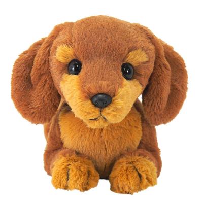 Zon Citroen Miniatuur Dashond RBR Kleine Schoot Hond 14x40x17cm Pluche Dier Leuke Hond P-7672