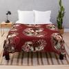 Glass Hot Chocolate Throw Blanket