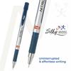 FLAIR Nitro 0.7mm Blue Ink Ball Pen Pack of 1 X 10 Pcs | Smooth Writing for Office, Home & School Use