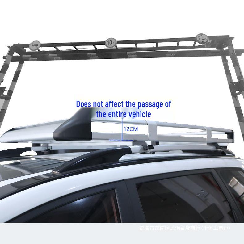 BYD Tang Roof Rack: Aluminum Alloy SUV Luggage & Cargo Basket for Off-road Travel.