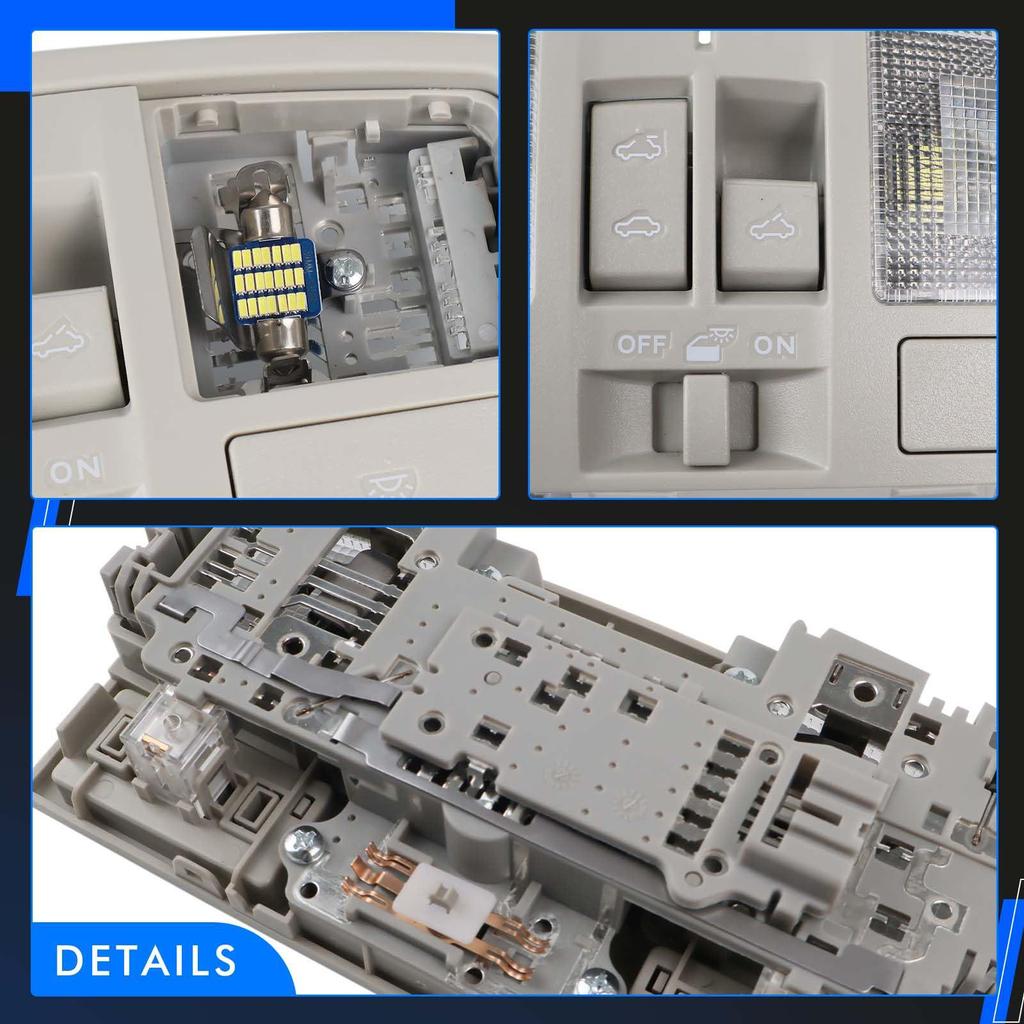 Mazda 3 Xingcheng Overhead Console with Sunroof Switch for 2010-2013 (Part BBM669970B75)