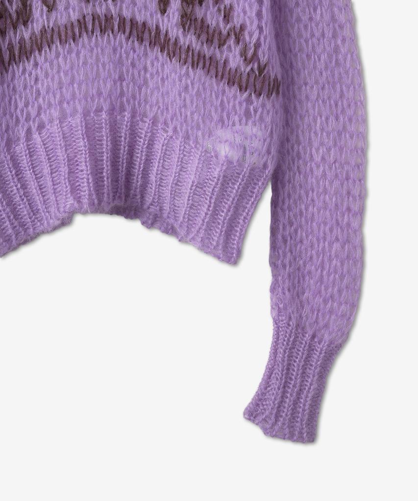 OAMC Supply Crewneck Knit - Lilac / 23E28Oak10Fltoa015536