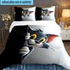 Jerry Adventure 3PCS Bedding set,Ideal for 1pc Duvet Cover And 2pcs Pillowcases Perfect for Fan gift,Ideal for Bedroom, Dormitory