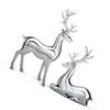 1 Pair of Deer Figurines Home Decor Desk Standing Kneeling   Statue Europn   Resin Craft