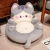 Cartoon Cat Plush Futon Thickening Seat Cushion Waist Against One Tatami Bedroom Floor Soft Mat Non-slip Chair Cushion