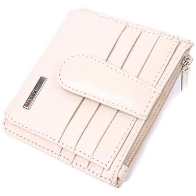 Small Women's Wallet-cardholder KARYA Wallet 22820 Made of Genuine Leather White
