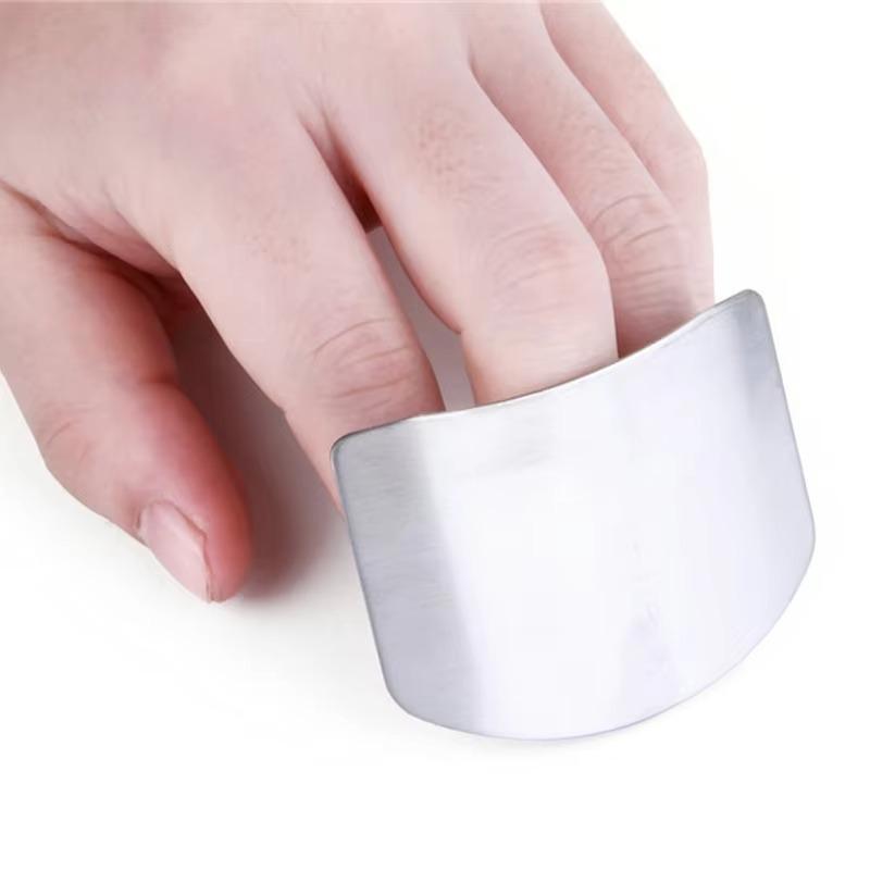 Stainless Steel Finger Hand Protector Kitchen Tool Vegetable Chopping Hand Guard