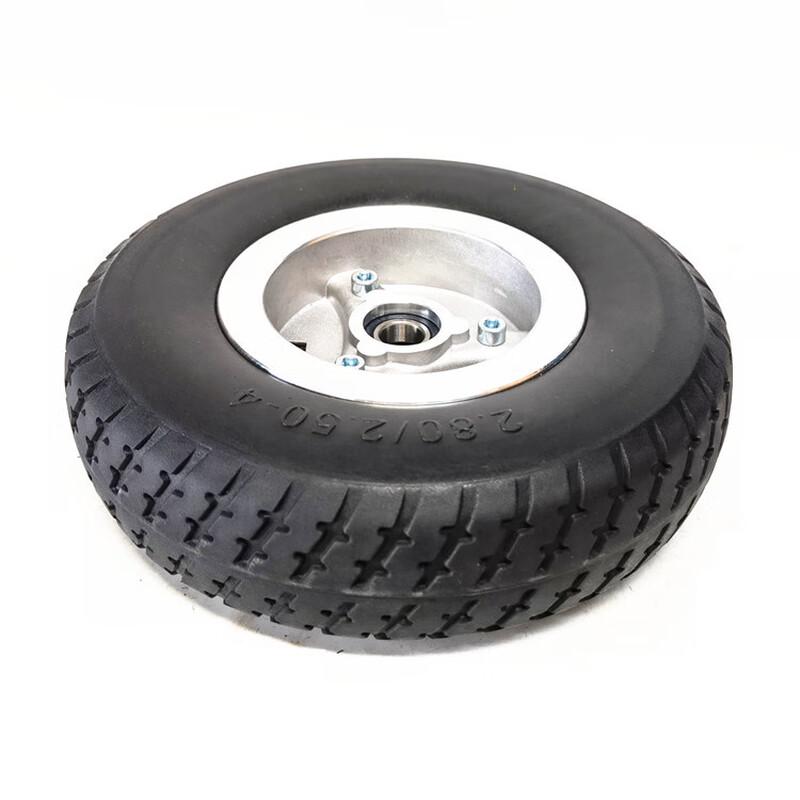 Ensemble de roue avec pneu plein pour kart Miling Weiteshi