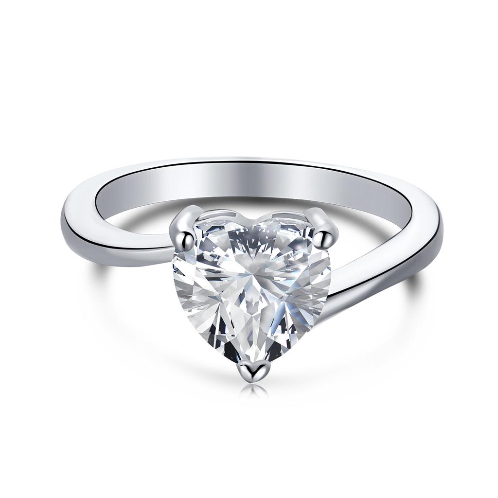 Tancise – bague classique en argent Sterling 925 et Zircon pour femmes, bijoux pour dames, cadeau de fête de promesse de mariage