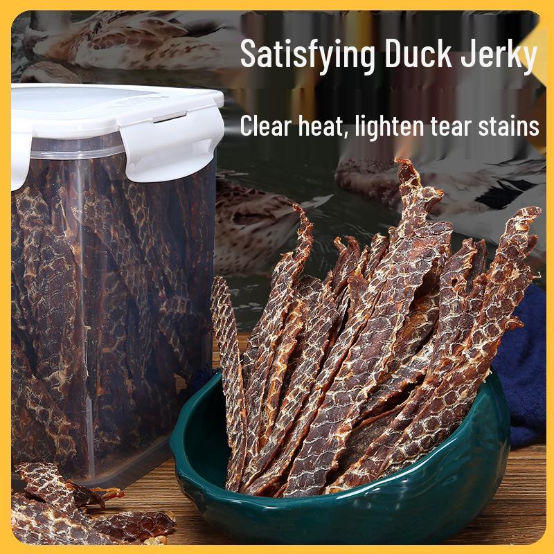 Chicken & Duck Jerky Dental Chews for Puppy Training - Small Breed Dogs & Cats