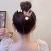 Luxury Embroidered Butterfly Bun Hair Clip – High-End Retro Updo Accessory
