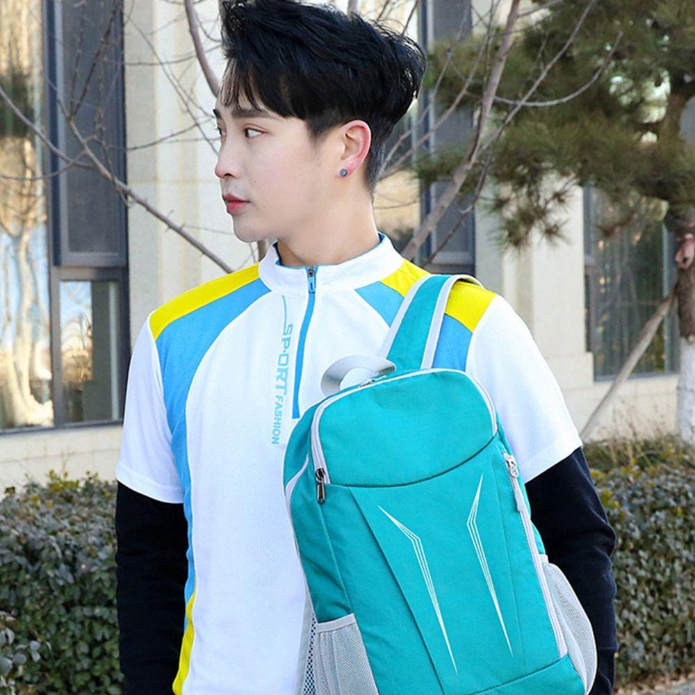 Zipper Mountaineering Backpack Foldable Traveling Daypack Portable Cycling Backpack  Women