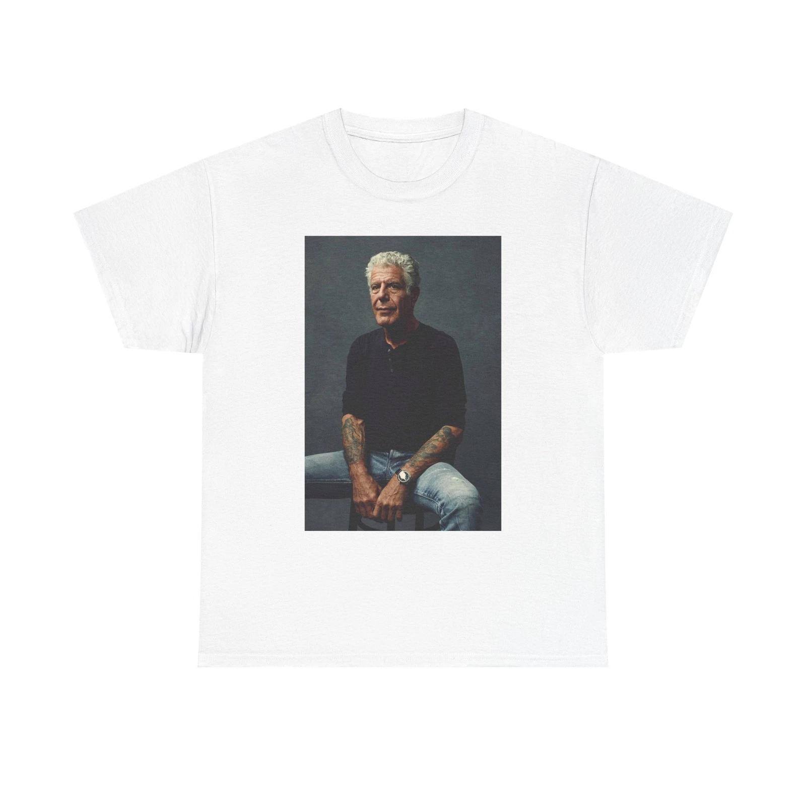 Men s and Women s T-shirts Anthony Bourdain Graphic XL